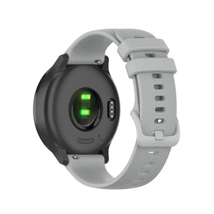 22mm Checkered Silicone Band For Samsung Gear S3 Classic