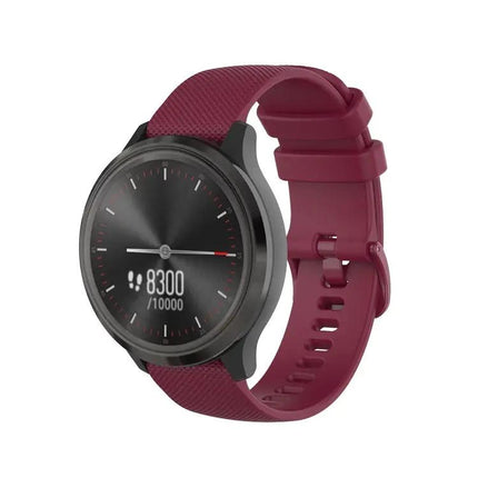 22mm Checkered Silicone Band For Samsung Gear S3 Classic