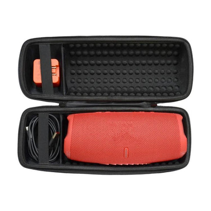 JBL Carry Case For Charge 5 Speaker For Travel And Outdoor Use black nylon case with molded interior and strap