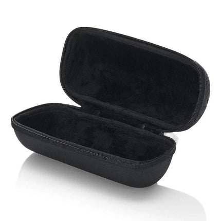 JBL Portable Speaker Carry Case For Travel And Daily Commute black EVA shell with carbon fiber texture and soft microsuede interior