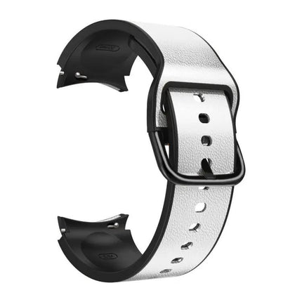 Silicone Leather Watch Band Galaxy Watch 40/42/44/46mm