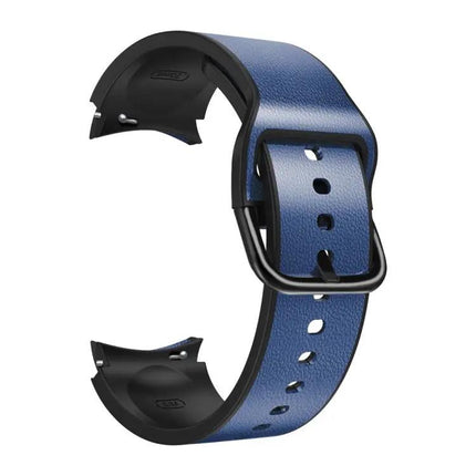 Silicone Leather Watch Band Galaxy Watch 40/42/44/46mm