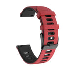 For Samsung Galaxy Watch 4 40mm / Red Black