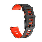 For Samsung Galaxy Watch 3 45mm / Black Red