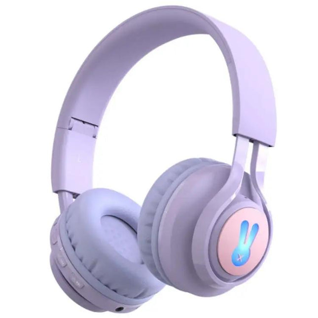 BT06C+ Kids Bluetooth Headset With Microphone LED Light | Syndmart
