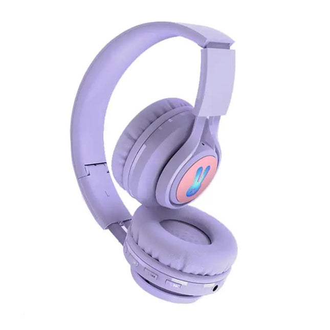 BT06C+ Kids Bluetooth Headset With Microphone LED Light | Syndmart