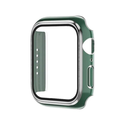 Apple Watch 45mm Electroplated PC Case With Tempered Film