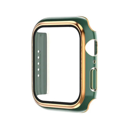 Apple Watch 45mm Electroplated PC Case With Tempered Film