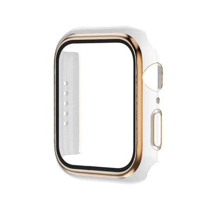 Electroplating Two-Tone PC Tempered Case For Apple Watch 42mm