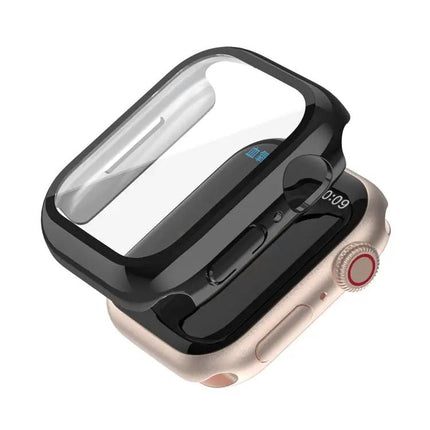 Electroplating Tempered Film Case For Apple Watch 42/44/45mm