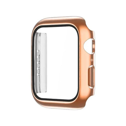 Electroplating PC Tempered Film Case for Apple Watch 41mm