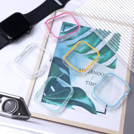 Glow Transparent PC Protective Case for Apple Watch 38/40mm
