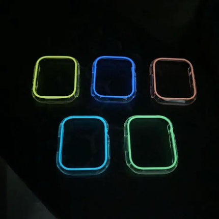 Glow Transparent PC Protective Case for Apple Watch 38/40mm