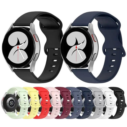20mm Silicone Watch Band For Samsung Galaxy Watch3 41mm