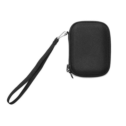 Logitech Pebble Mouse Protective Travel Storage Case compact black zippered carrying case with wrist strap for travel