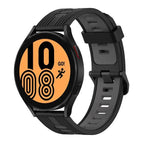 For Samsung Galaxy Watch 4 44mm / Black+Grey