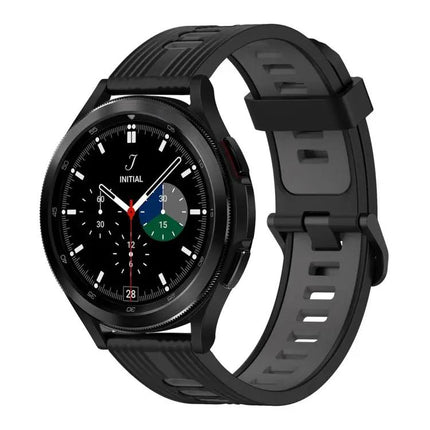 Galaxy Watch4 Classic 42/46mm 20mm Two-Tone Silicone Band