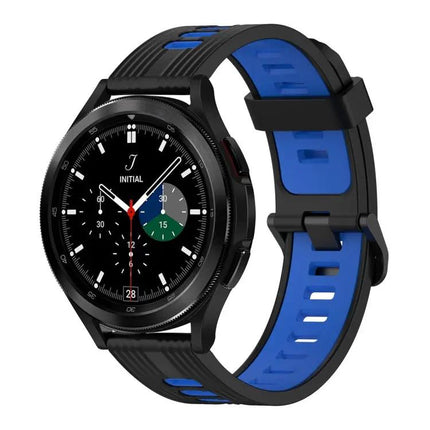 Galaxy Watch4 Classic 42/46mm 20mm Two-Tone Silicone Band
