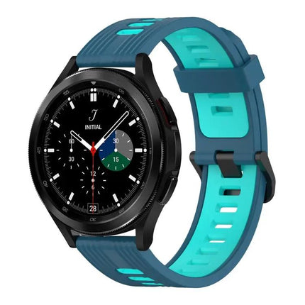 Galaxy Watch4 Classic 42/46mm 20mm Two-Tone Silicone Band