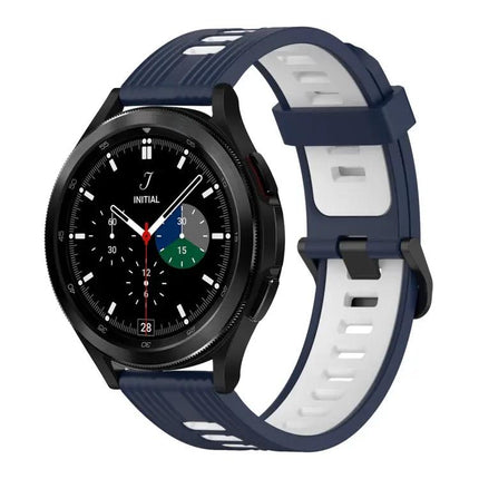 Galaxy Watch4 Classic 42/46mm 20mm Two-Tone Silicone Band