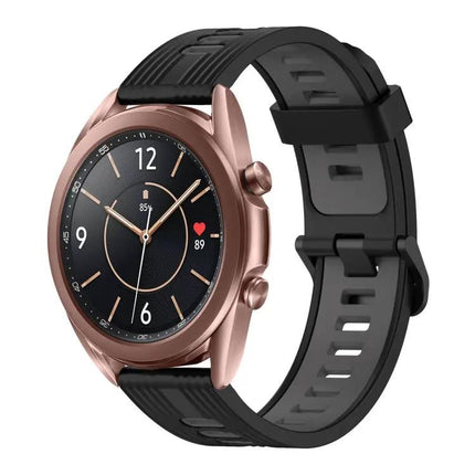 20mm Two-Tone Silicone Band for Galaxy Watch3 41mm