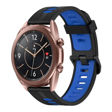 20mm Two-Tone Silicone Band for Galaxy Watch3 41mm