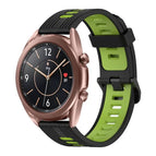 For Samsung Galaxy Watch3 41mm / Black+Green