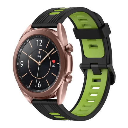 20mm Two-Tone Silicone Band for Galaxy Watch3 41mm