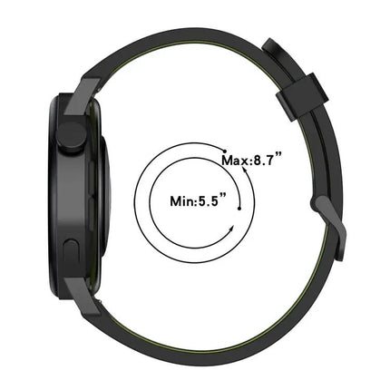 20mm Two-Tone Silicone Band for Galaxy Watch3 41mm