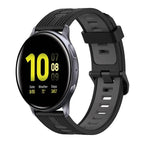 For Samsung Galaxy Watch Active 2 40mm / Black+Grey