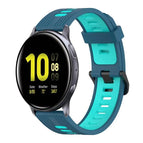 For Samsung Galaxy Watch Active 2 40mm / Blue+Water Duck