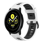 For Samsung Galaxy Watch Active 40mm / White+Black