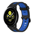 For Samsung Galaxy Watch Active 40mm / Black+Blue