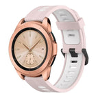 For Samsung Galaxy watch 42mm / Pink+White