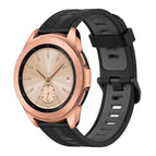 For Samsung Galaxy watch 42mm / Black+Grey