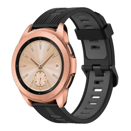 20mm Two-Tone Silicone Watch Band for Samsung Galaxy 42mm