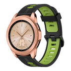 For Samsung Galaxy watch 42mm / Black+Green
