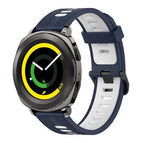 For Samsung Gear Sport / Dark Blue+White