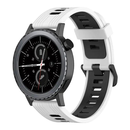 20mm Two-Tone Silicone Band For Samsung Gear S2 Classic