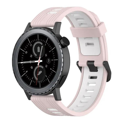 20mm Two-Tone Silicone Band For Samsung Gear S2 Classic