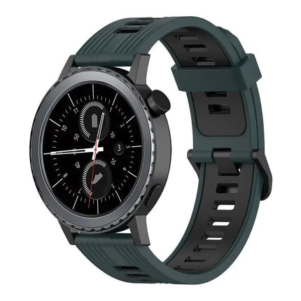 20mm Two-Tone Silicone Band For Samsung Gear S2 Classic