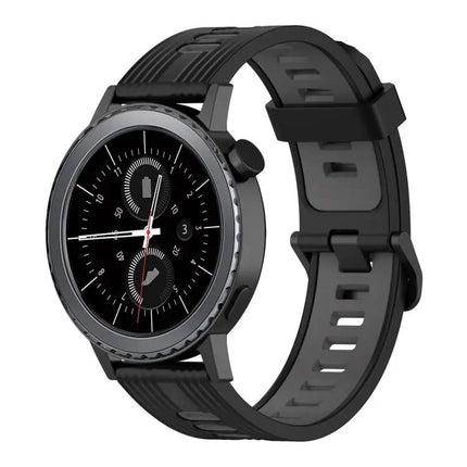 20mm Two-Tone Silicone Band For Samsung Gear S2 Classic