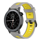 For Samsung Gear S2 Classic / Grey+Yellow