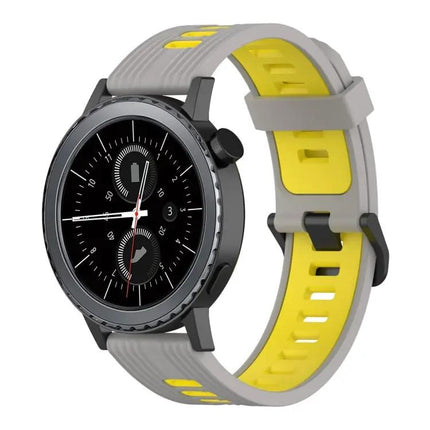20mm Two-Tone Silicone Band For Samsung Gear S2 Classic