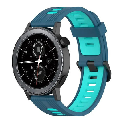 20mm Two-Tone Silicone Band For Samsung Gear S2 Classic