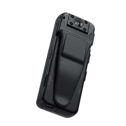 Clip-On Pen Camera for Daily Activities and Travel shown clipped to clothing for discreet motion-activated video recording