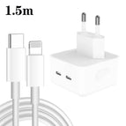 EU Plug + 1.5m 8 Pin Cable