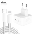 EU Plug + 2m 8 Pin Cable