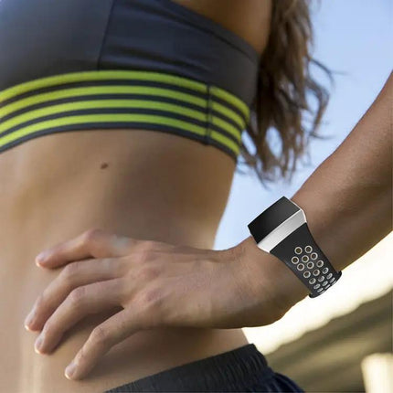 Fitbit Ionic Two-Tone Breathable Silicone Watch Band