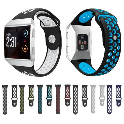 Fitbit Ionic Two-Tone Breathable Silicone Watch Band